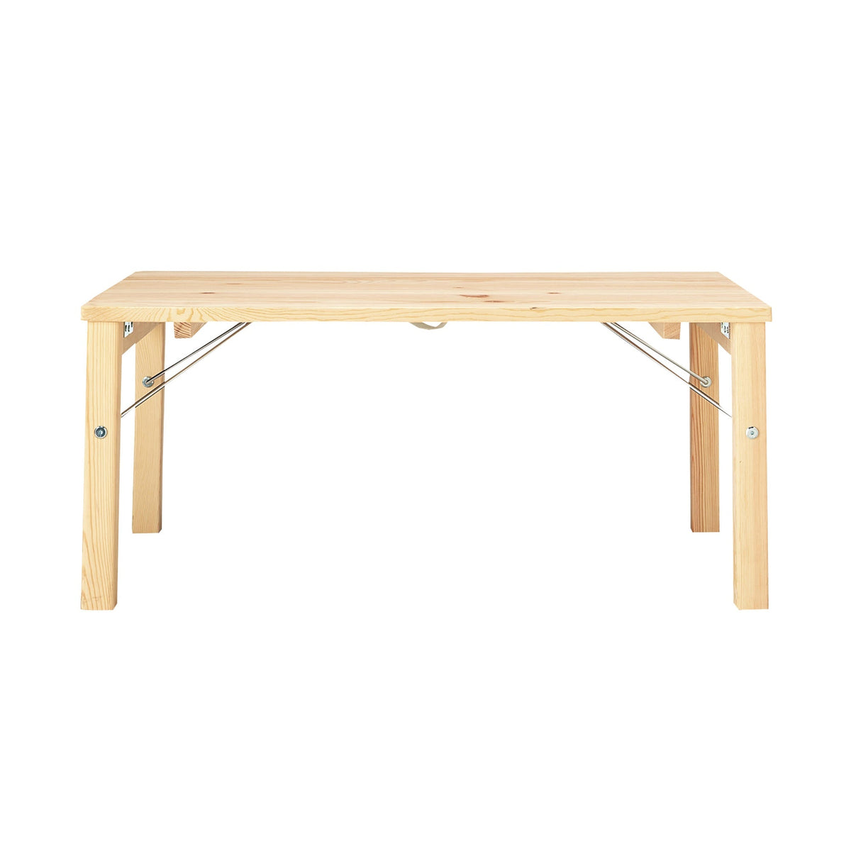 Pine Wood Folding Low Table
