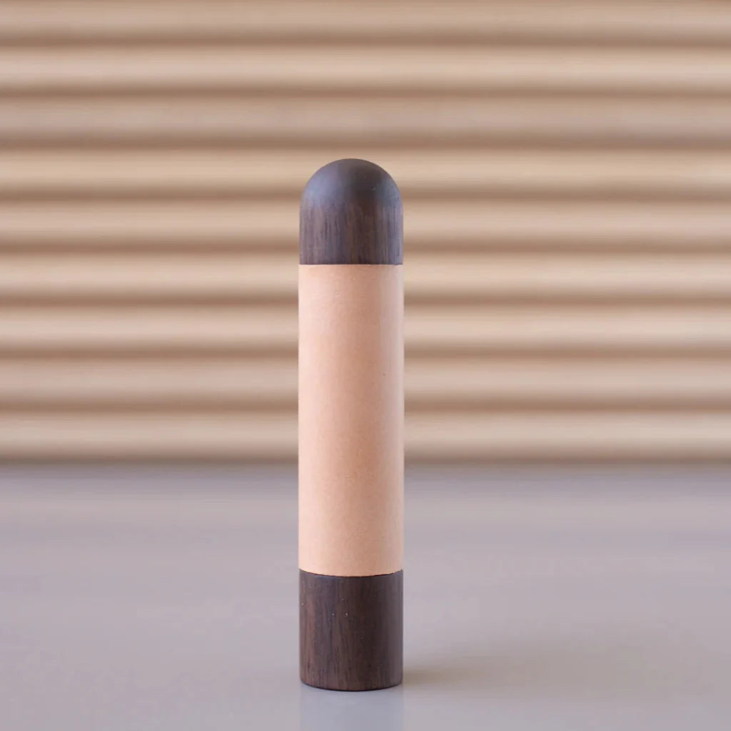 Chapman Wood Bar Pull With Leather