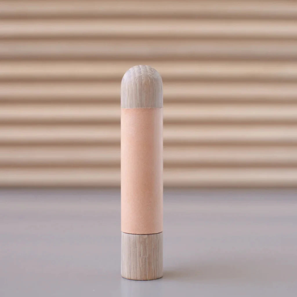Chapman Wood Bar Pull With Leather